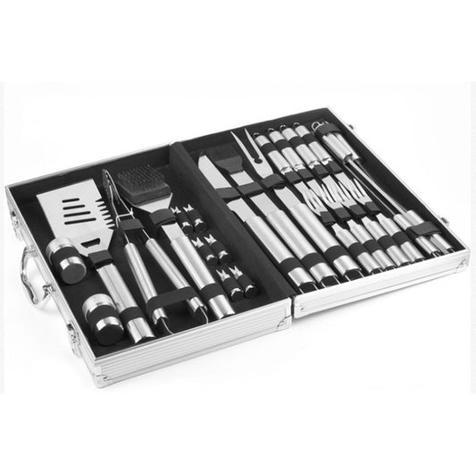 Aluminum Box Stainless Steel Grill Set BBQ Barbecue Tools